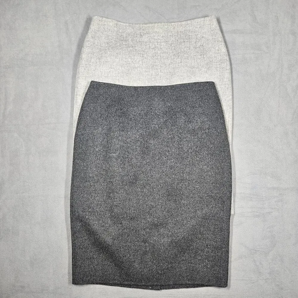 Talbots Skirt‎ Womens Size 8 Soft Wool Pencil Classic Career Business Old Money